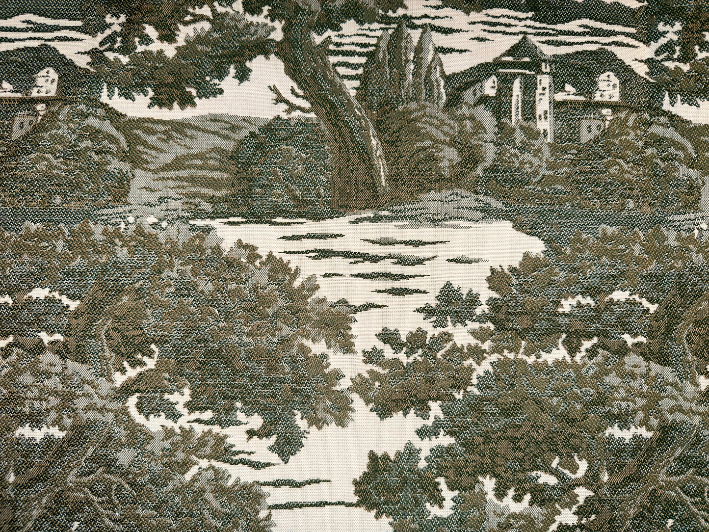 Ballard | Villa Green Scenic Toile | 3 Yards