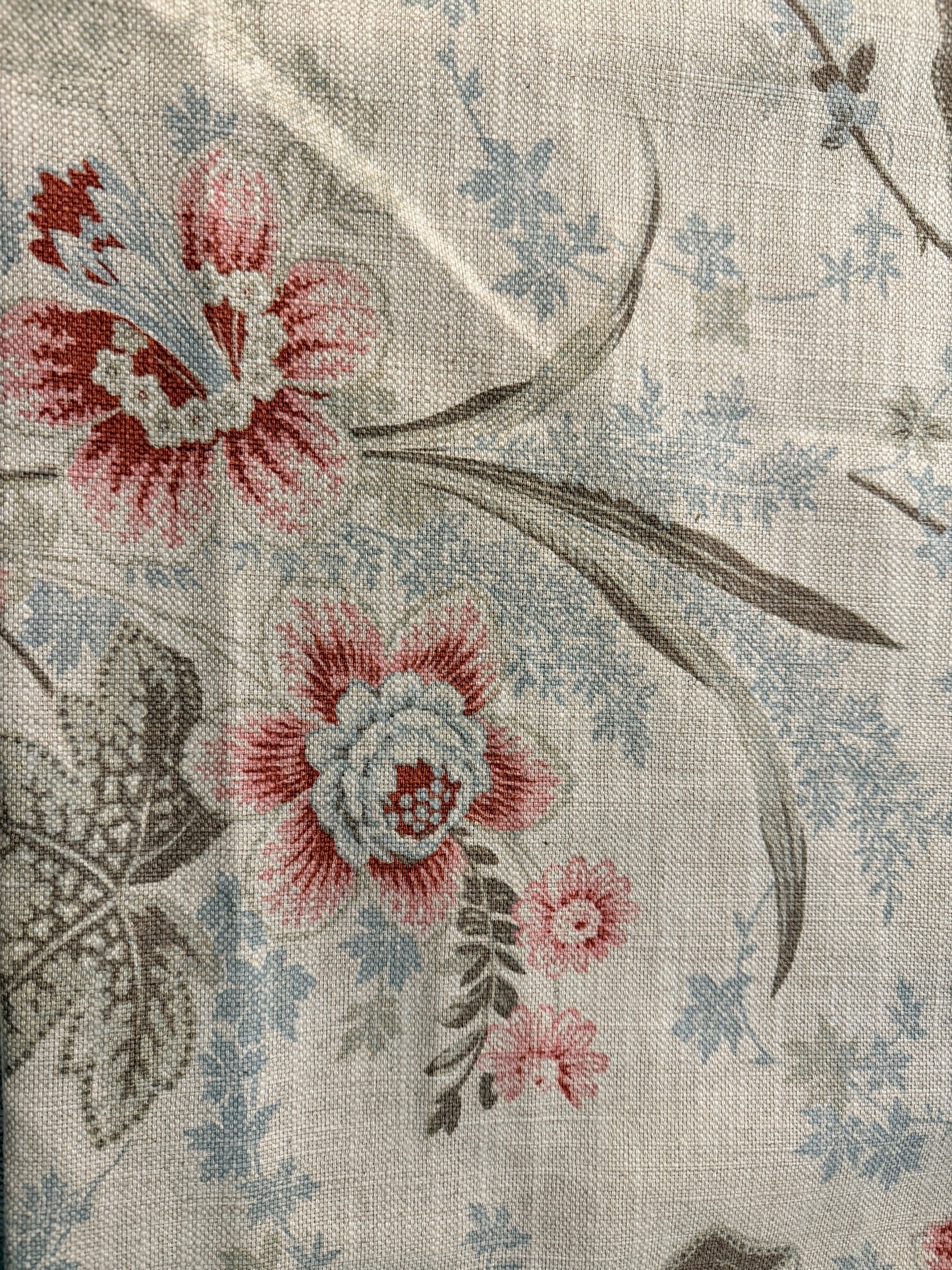 Project Bundle | Neutral Jacquard + French Botanical | 4 Yards