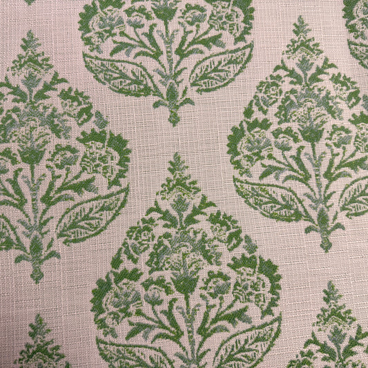 Ballard Designs | Ramara Green Medallion | 2.5 Yards