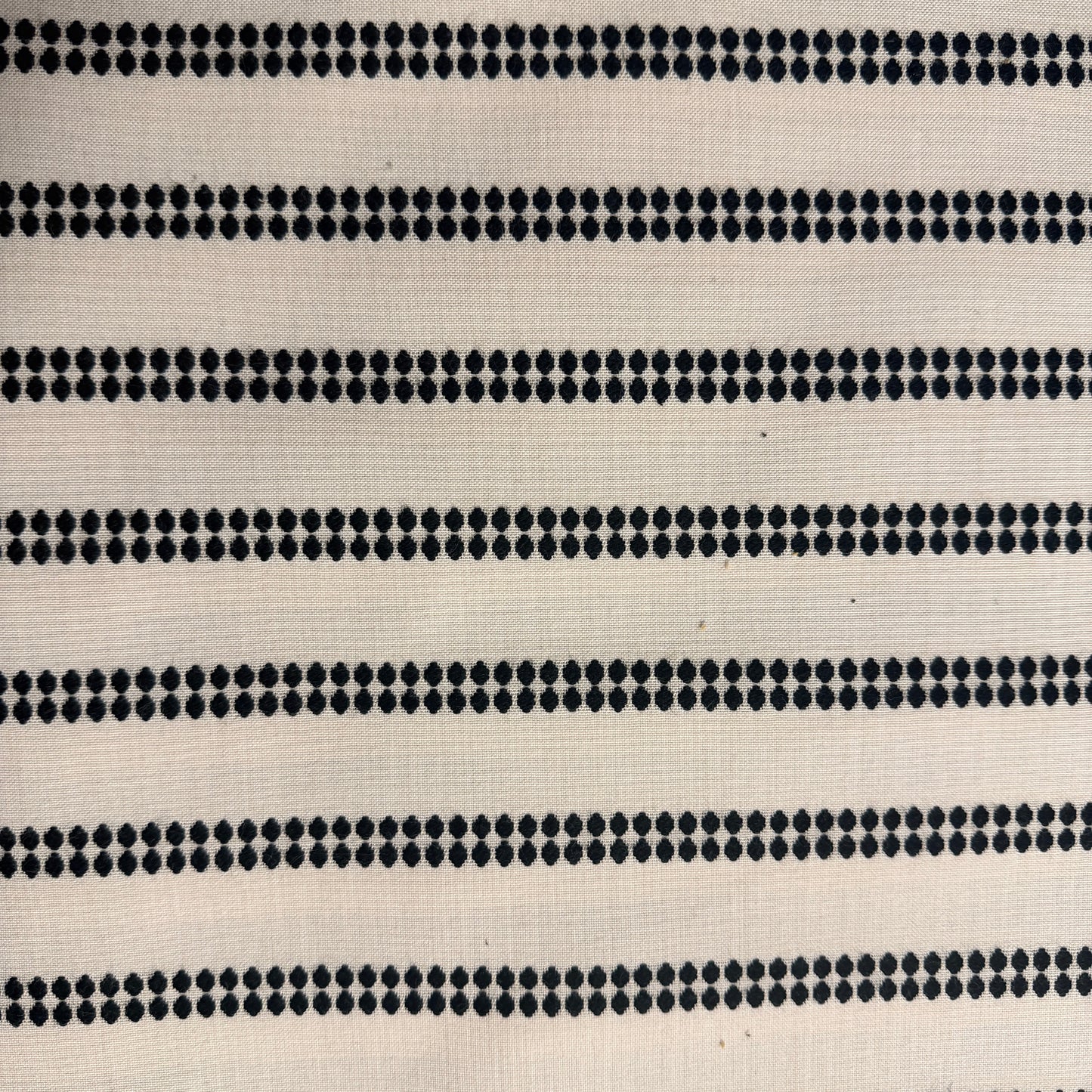 Ballard | Black + White Dot Stripe | 3.5 Yards