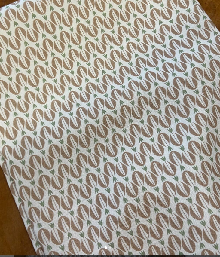 Kravet Camel Petite Geometric Fabric